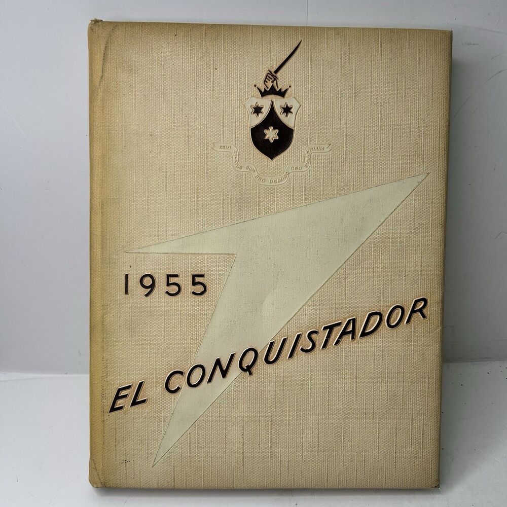 1955 MT CARMEL HIGH SCHOOL YEARBOOK EL CONQUISTADOR LOS ANGELES CA ROCK & ROLL